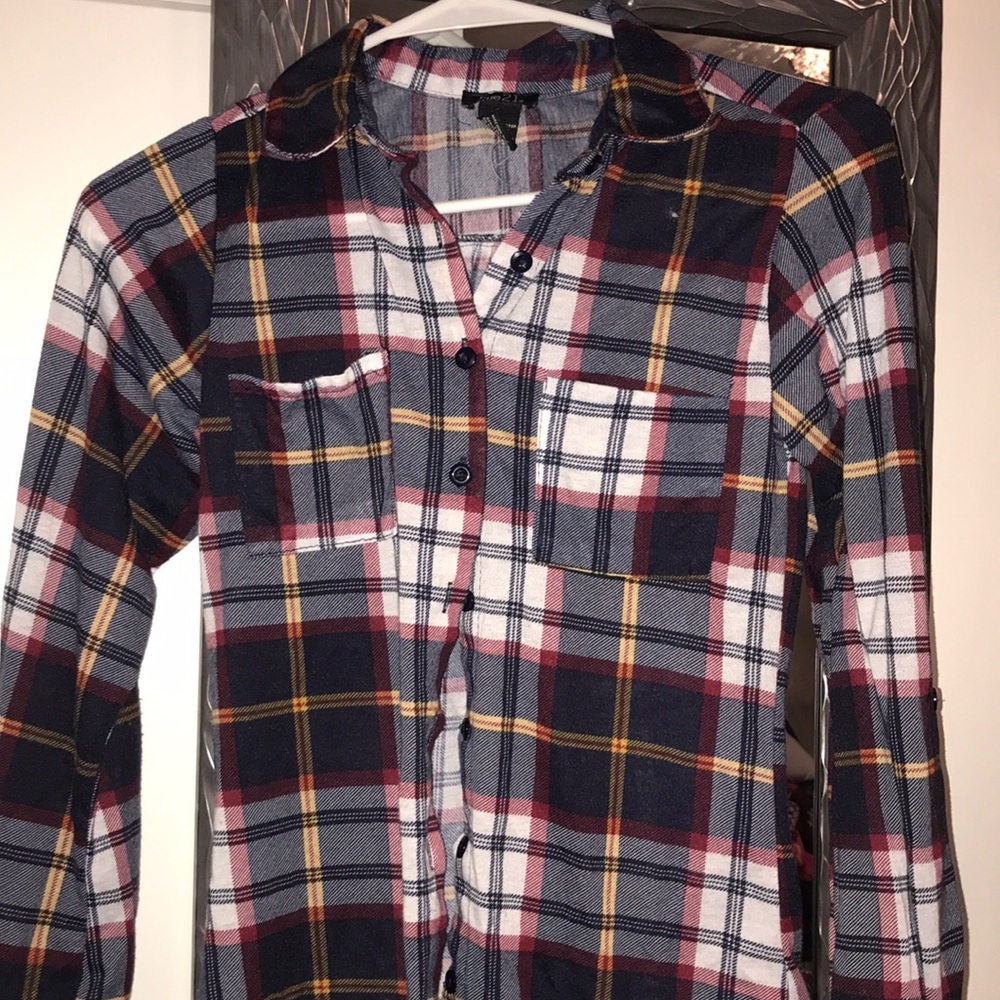 Plaid button down - Picture 2 of 3